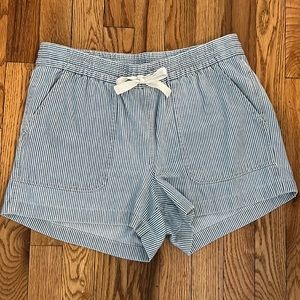 Point Sue J Crew Seersucker shorts